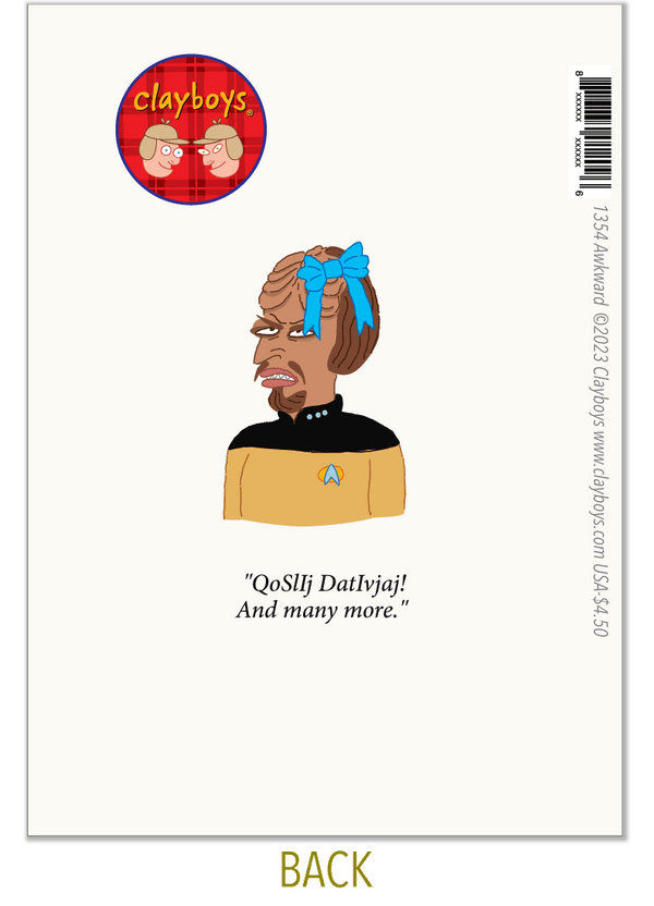 1354 Faux Pas Clayboys Cards