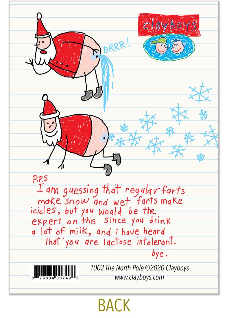 1002 The North Pole (Christmas card)