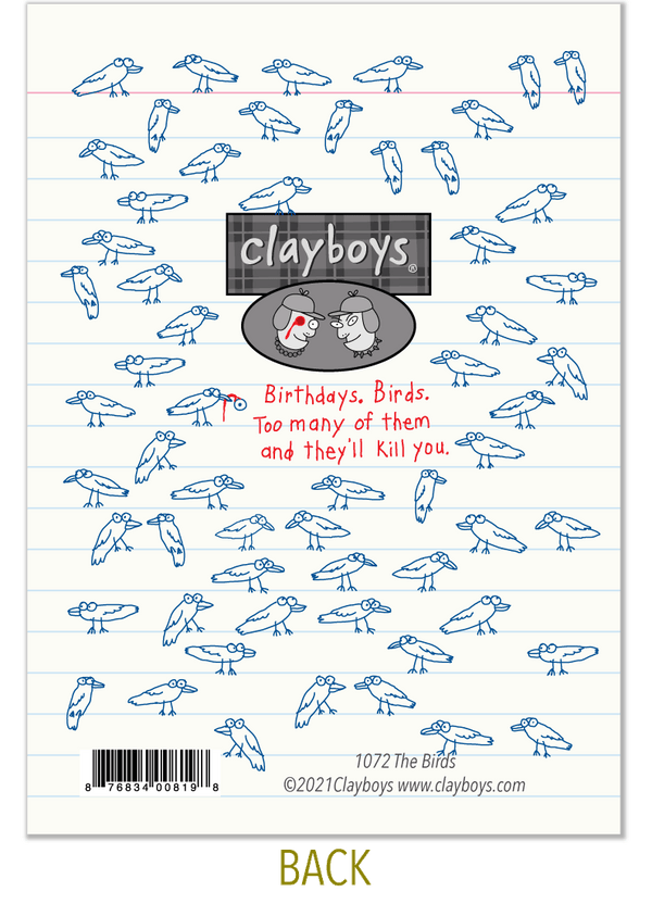 1072 The Birds Clayboys Cards
