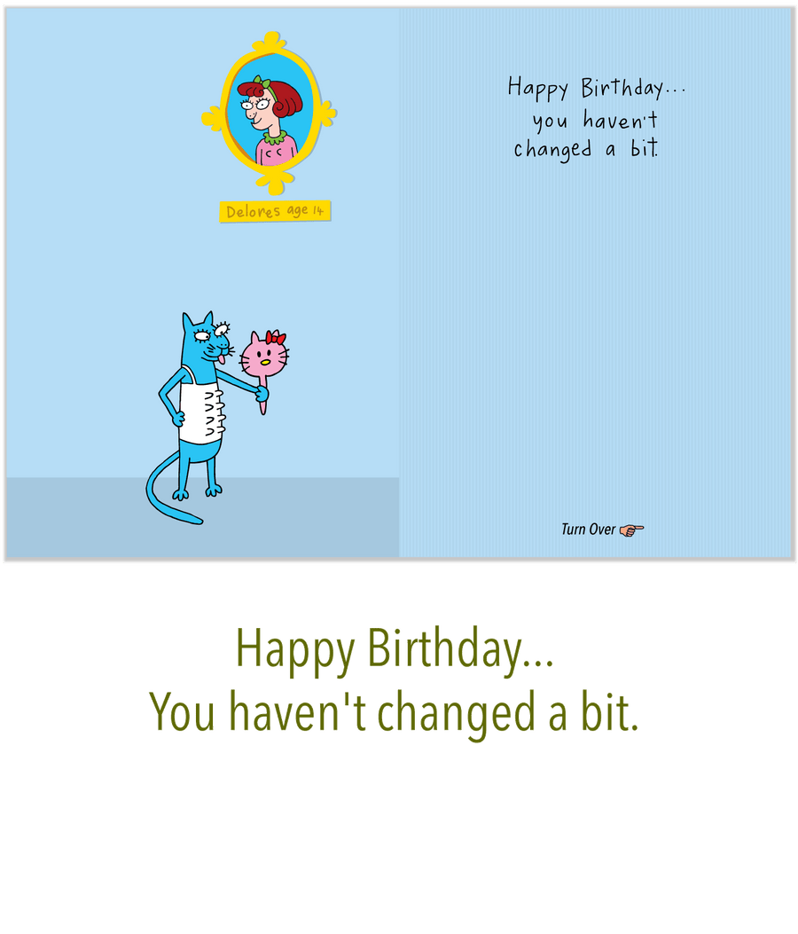 112 Lucky Bra (Birthday Card)