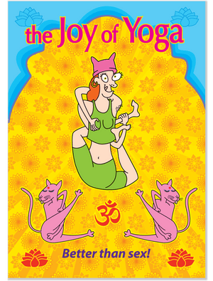 133 Yoga (Birthday Card)