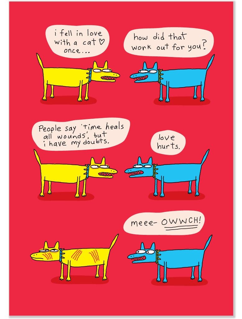 490 Mee-oww (Valentine's Card)