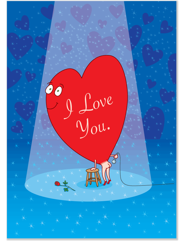 500 Bottom of My Heart (Love Card)