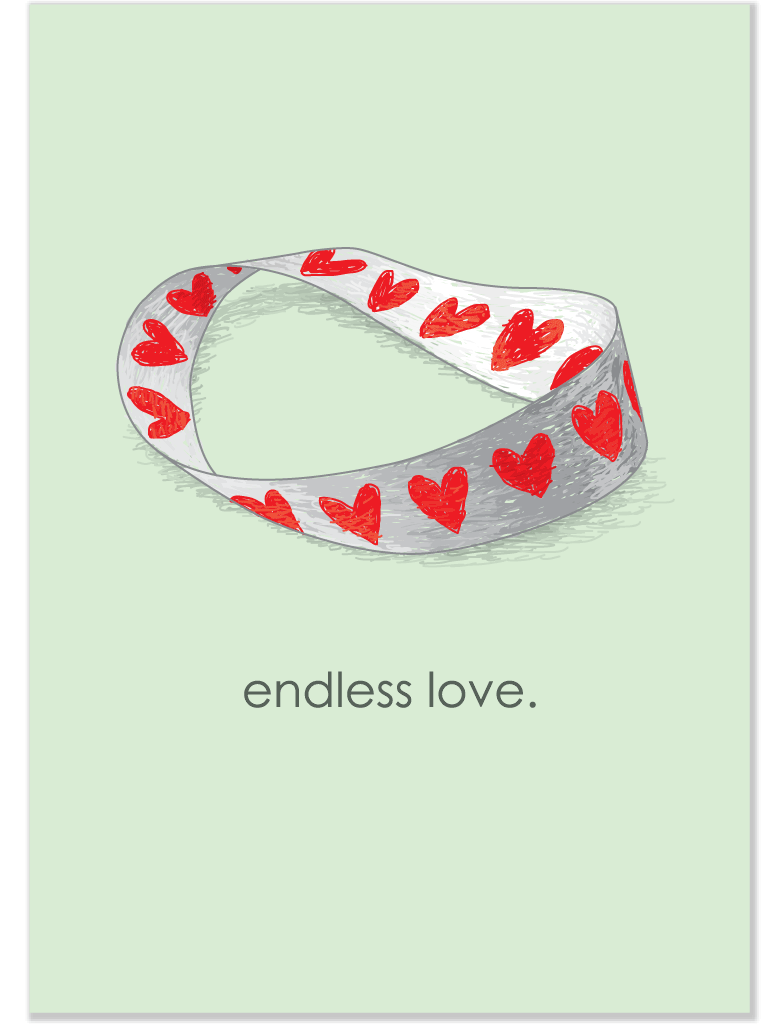 542 Endless Love (Love Card, Valentine's Card)