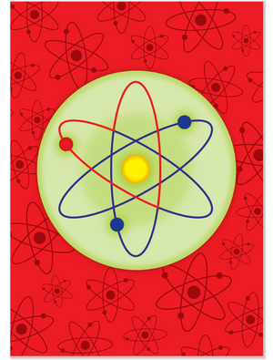 637 Atomic (Love Card, Valentine's Card)