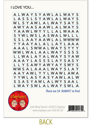 646 Word Search (Love Card)