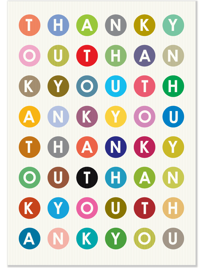 702 Thank You (Thank You Card)