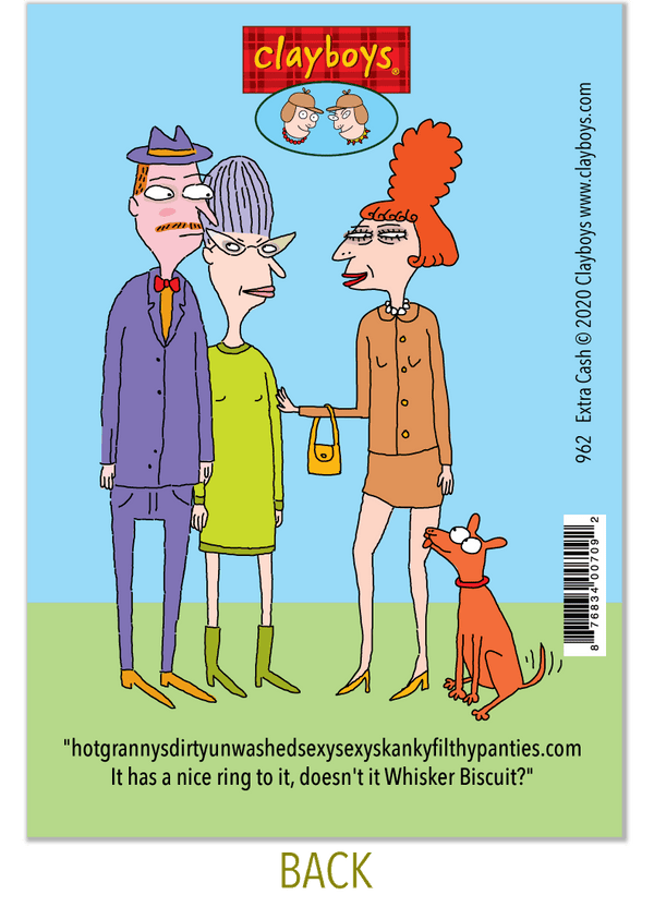 923 Gender Reassignment Birthday Card from Clayboys Cards