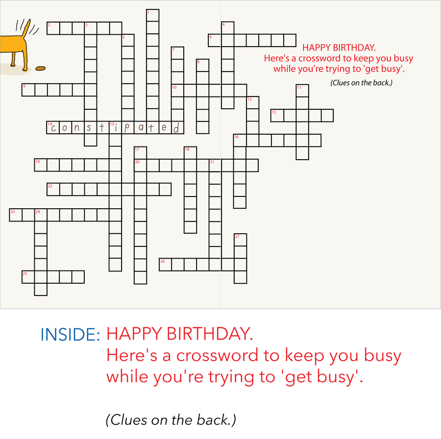 1288 The NYT Constipated Crossword