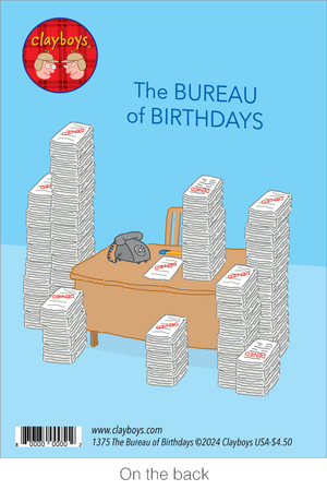 1375 The Bureau of Birthdays