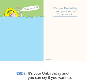 1426 The Pool of Tears (Birthday card)