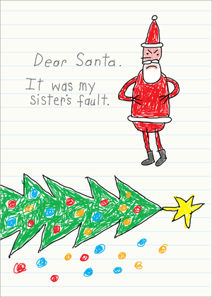 1444 Danny's Letter (Christmas card)