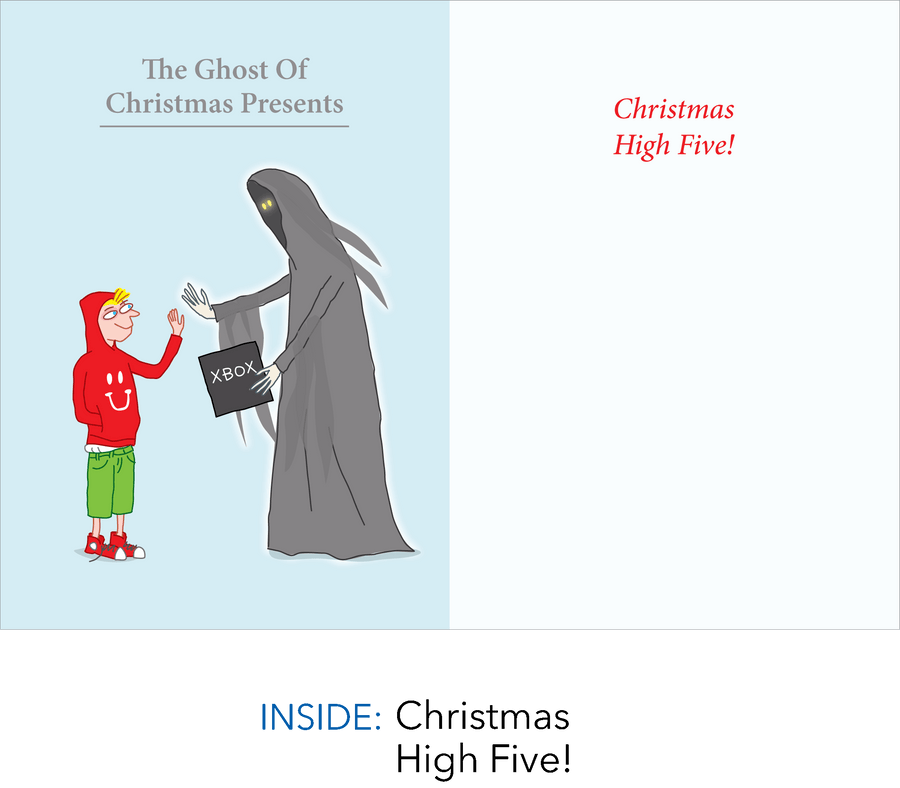 1448 Gen Z Scrooge (Christmas card)