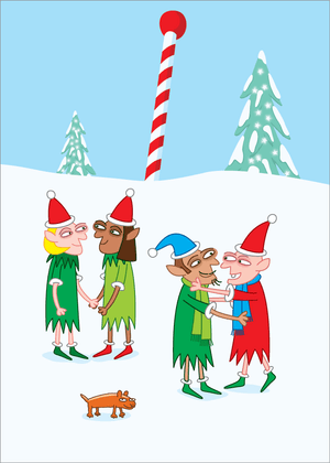 1461 ELFGBTQ (Christmas card)