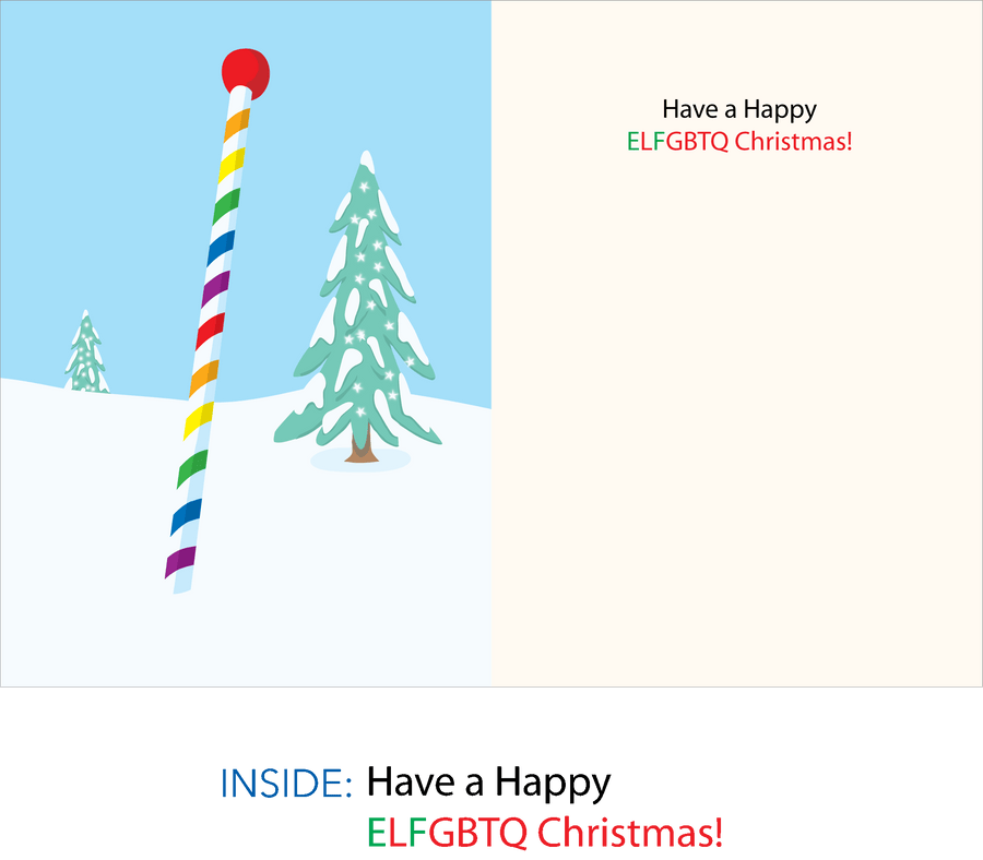 1461 ELFGBTQ (Christmas card)