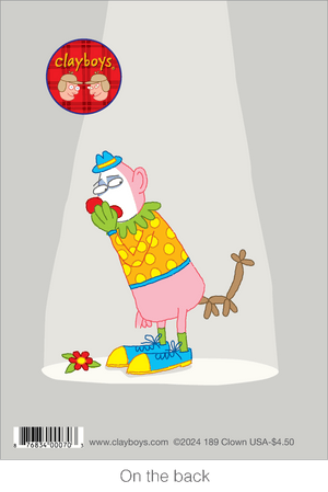 189 Clown (Birthday Card)