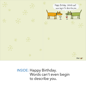 443 Indescribable  (Birthday Card)