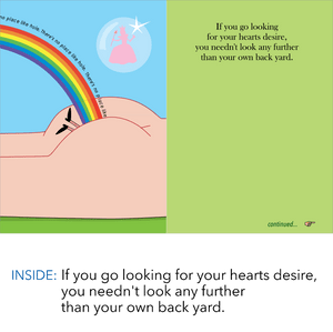 557 Wizard of Ass (Any Occasion Card, Birthday Card)