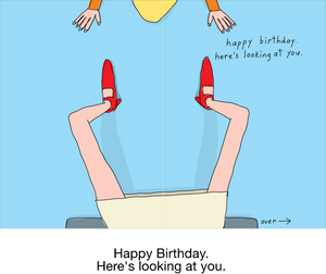 575 Here's Looking at You (Birthday Card)