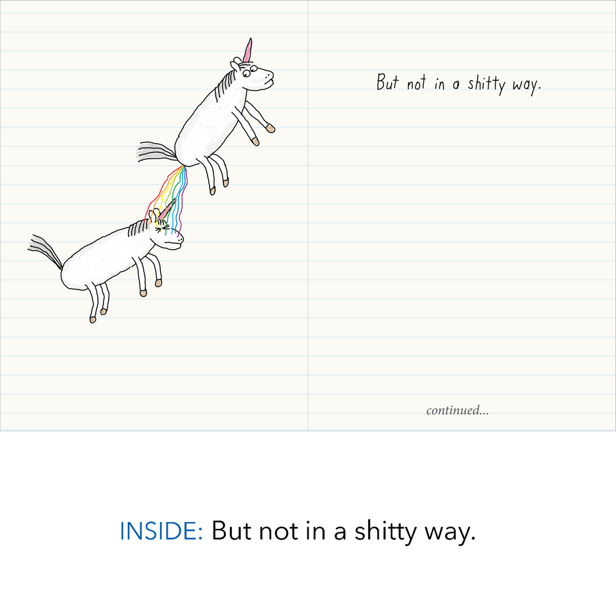 618 Unicorns (Birthday Card)