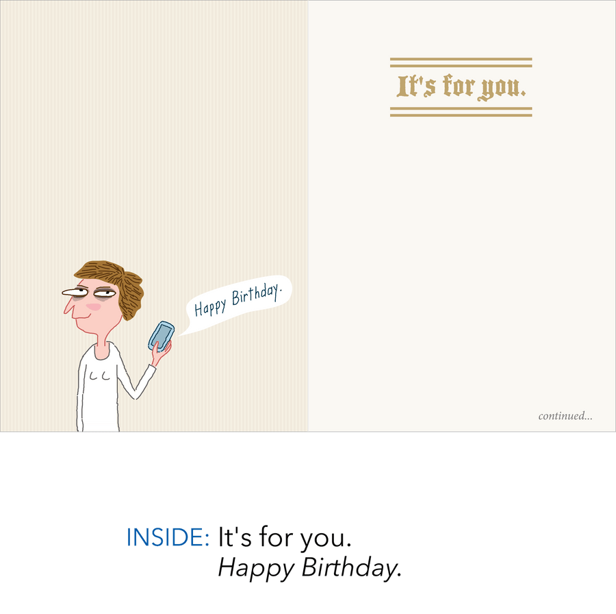 709 Joan (Birthday Card)