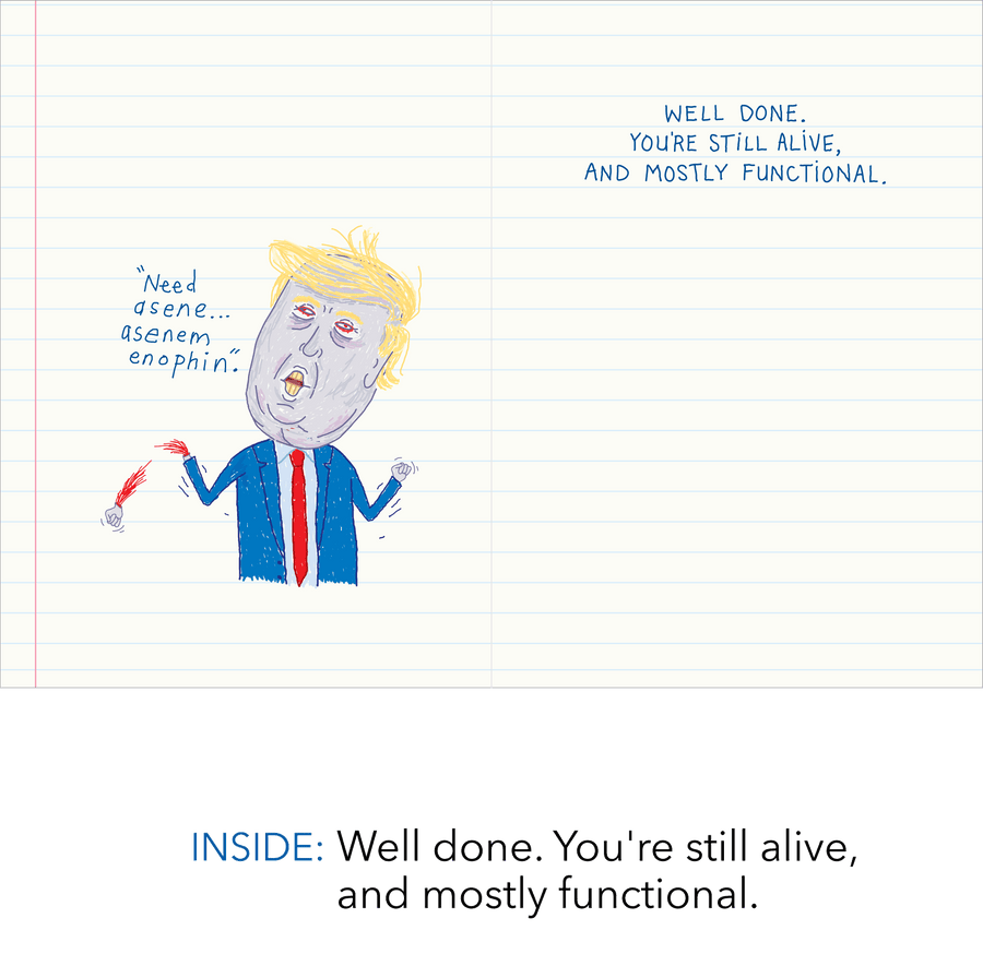 720 Dawn of the Brain Dead (Birthday Card)