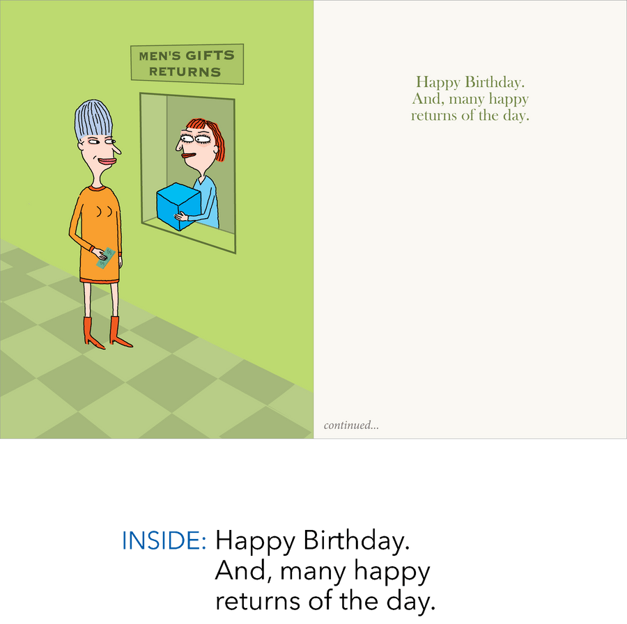 723 The Perfect Gift (Birthday Card)