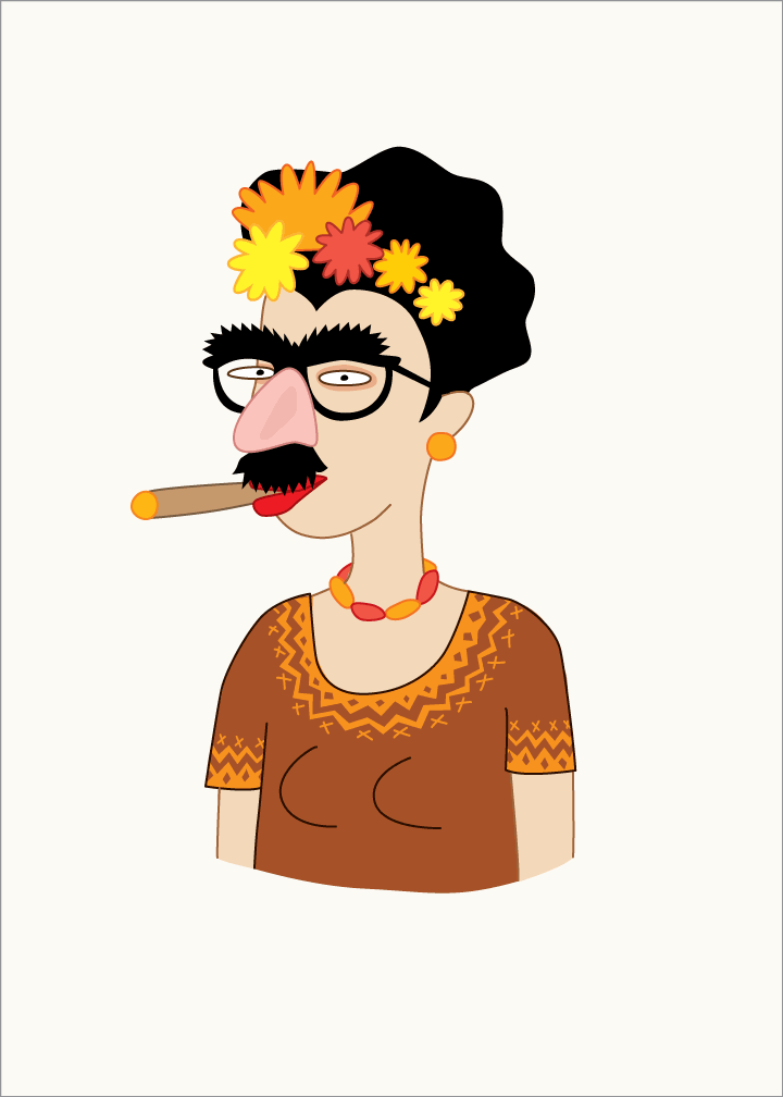 737 Frida/Groucho (eyebrows)
