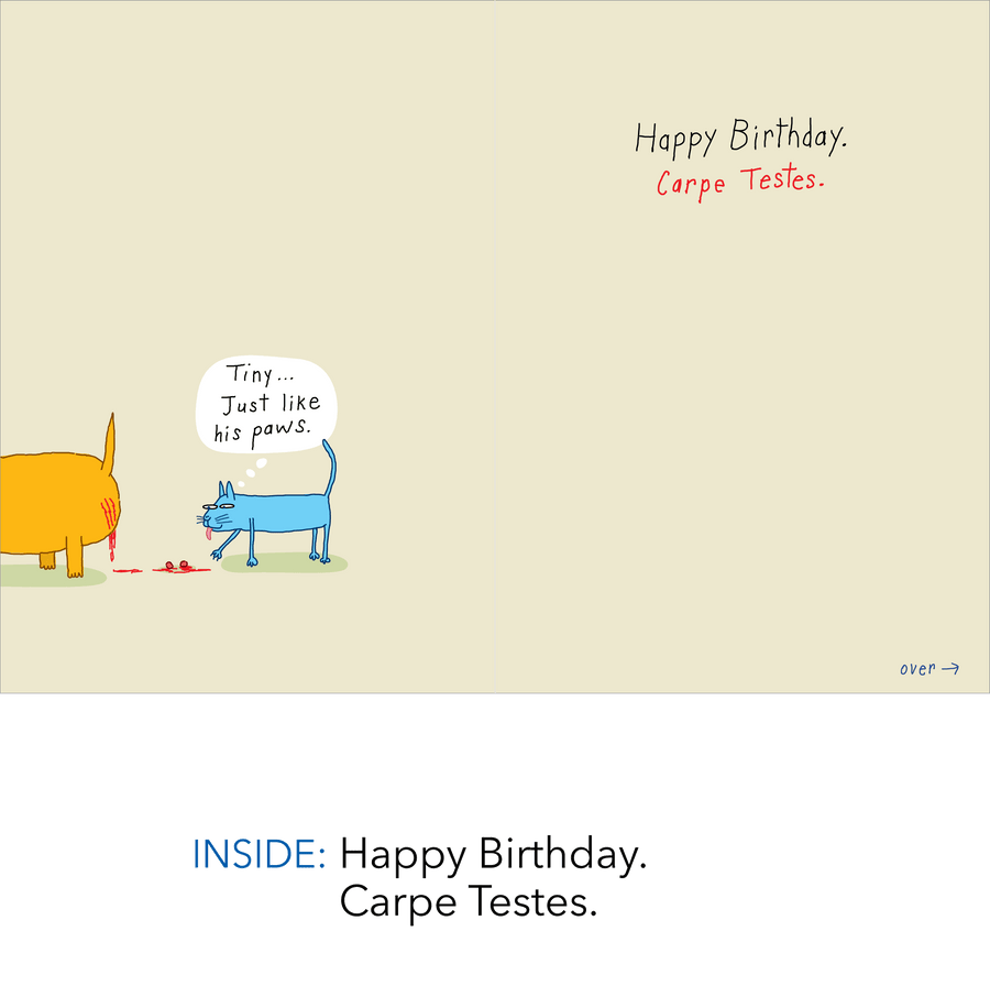 832 Donald Trumpdog (Any Occasion, Birthday Card)