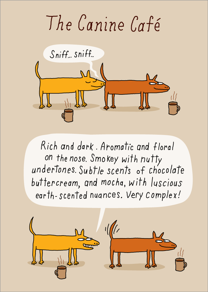 844 Canine Cafe (Birthday Card)