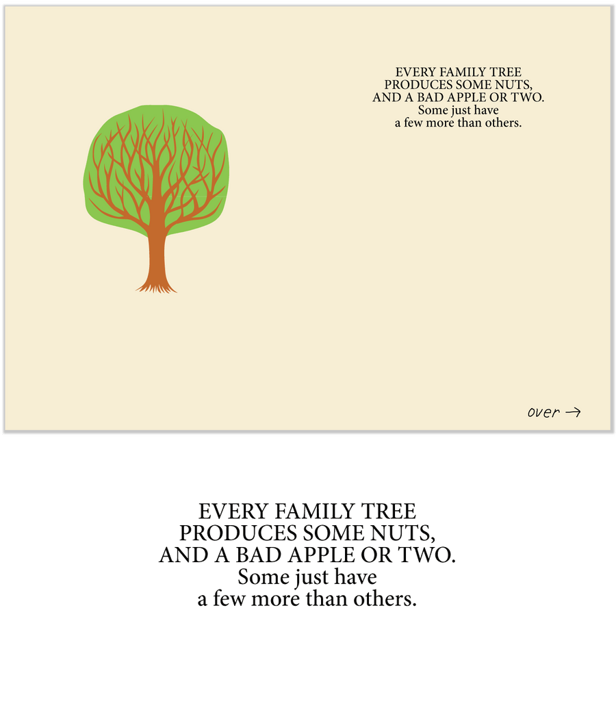 846 Family Tree (Any Occasion Card, Birthday Card)