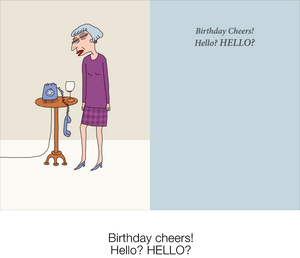 906 A Glass of Wine (Birthday Card)