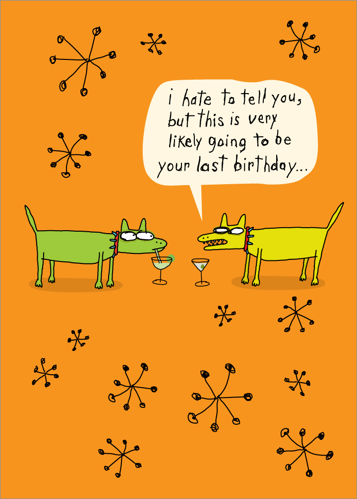 965 Last Birthday (Birthday Card)