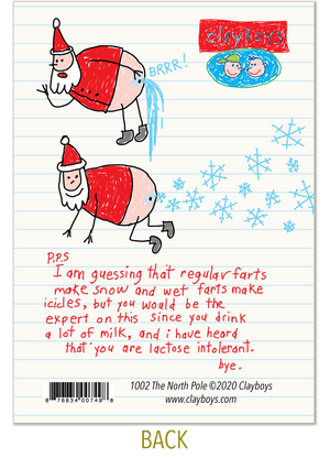 1002 The North Pole (Christmas card)