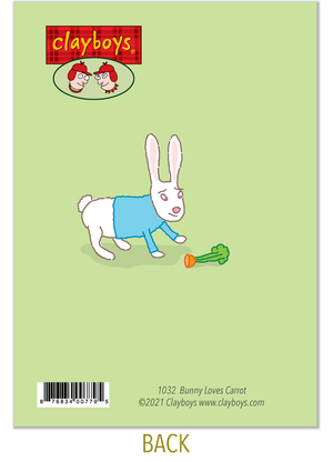 1032 Bunny Loves Carrot (Love, Valentine's)