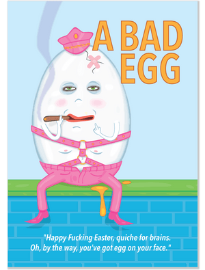 1151 A Bad Egg (Easter Card)