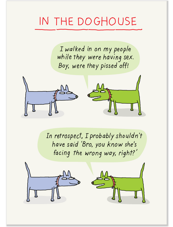 1205 In The Doghouse Clayboys Cards