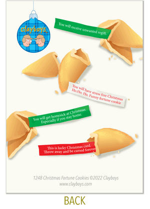 1248 Christmas Fortune Cookies