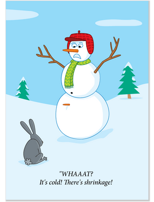1261 Shrinkage  Christmas Card