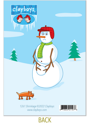 1261 Shrinkage  Christmas Card