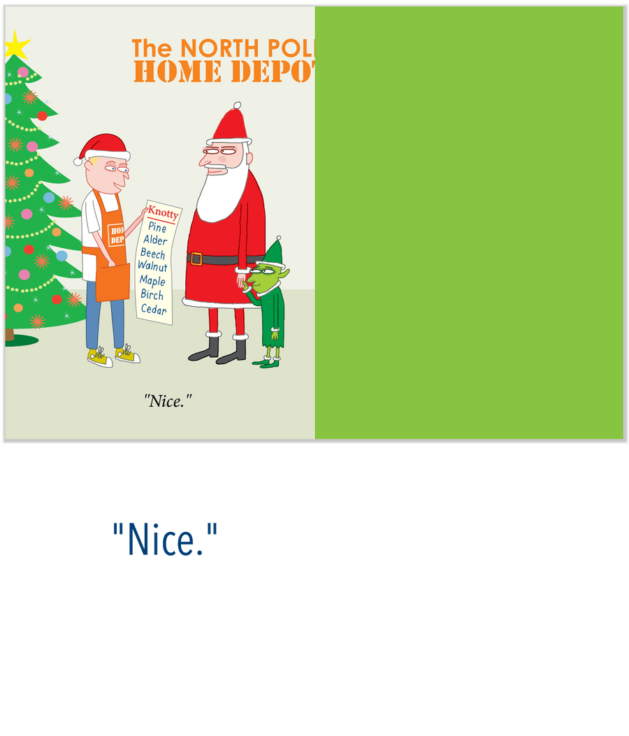 1271 The Knotty List Christmas Card