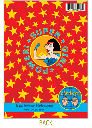 130 Viva la Woman (Any Occasion, Birthday Card)
