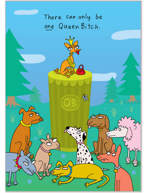 141 Queen Bitch (Birthday Card)