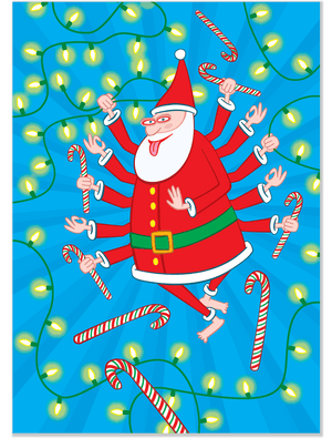 175 Hare Krishmas (Christmas Card)
