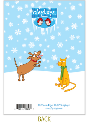 193 Snow Angel (Christmas Card)