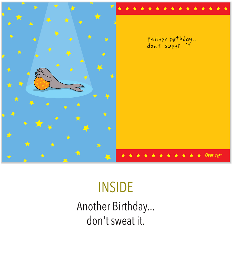 203 Cirque de So-Lazy (Birthday Card)