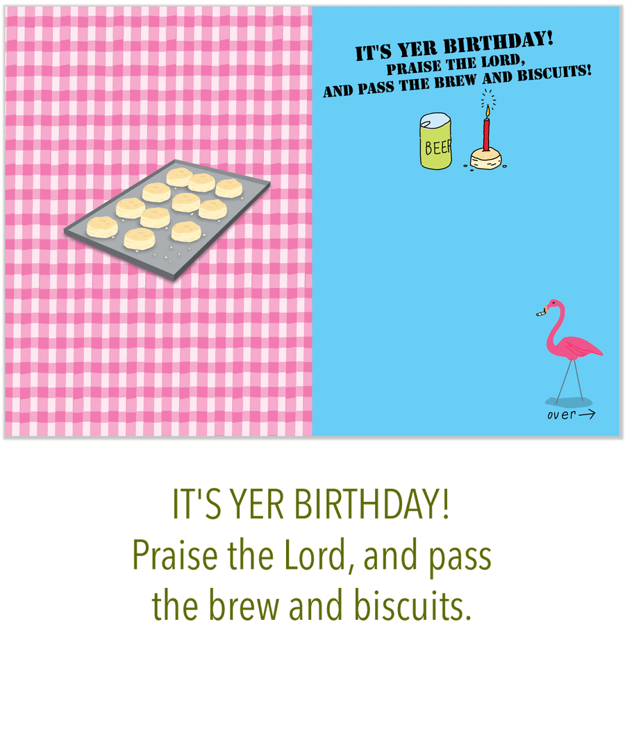 229 Trailer Trash (Birthday Card)