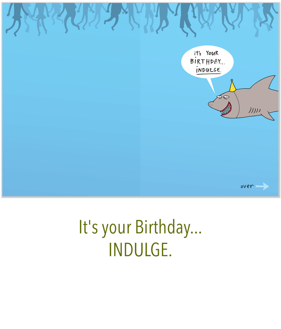 235 Just One (Birthday Card)