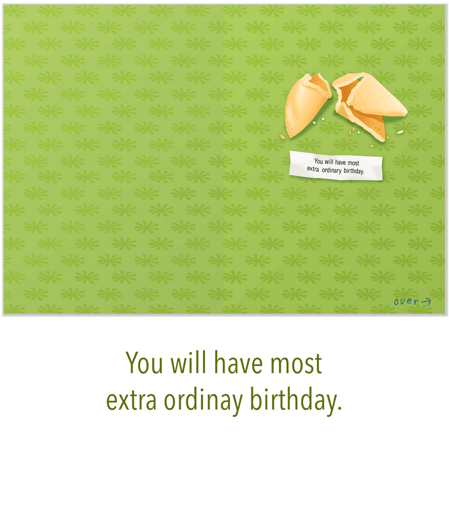264 Ho Hum (Birthday Card)