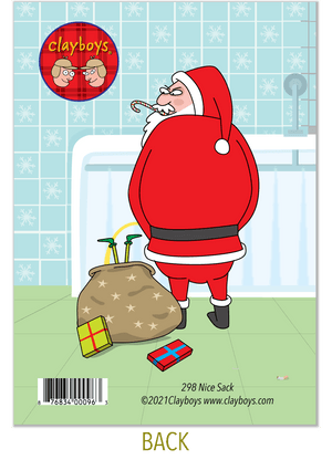298 Nice Sack (Christmas Card)